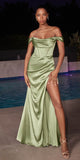 Ladivine 7492 Dress - Sage green