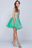 CLEARANCE - Juliet 762 Sweetheart Neckline Poofy Short Dress (Size M)