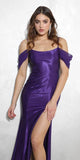 Eureka Fashion 9116 Purple Dress 