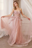 Andrea & Leo A1142 Dress - Dusty Rose