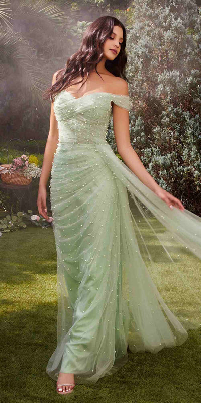 Andrea & Leo A1219 Dress - Sage Green