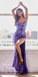 Ladivine B1141 Dress | Cinderella Divine B1141 - Nova Purple