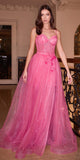 Ladivine CB146 Short Prom Dress With Removable Overskirt