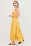 Boned Tie-back Dress