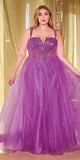 Ladivine CD0217 Dress | Cinderella Divine CD0217 - Amethyst
