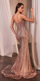 Ladivine CD846 Dress | Cinderella Divine CD846 - Black/Silverrr