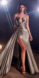 Ladivine CDS441 Dress | Cinderella Divine CDS441 - Graphite Silver