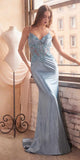 Ladivine CDS450 Dress | Cinderella Divine CDS450 - Blue