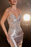 Ladivine CDS450 Dress | Cinderella Divine CDS450 - Silver