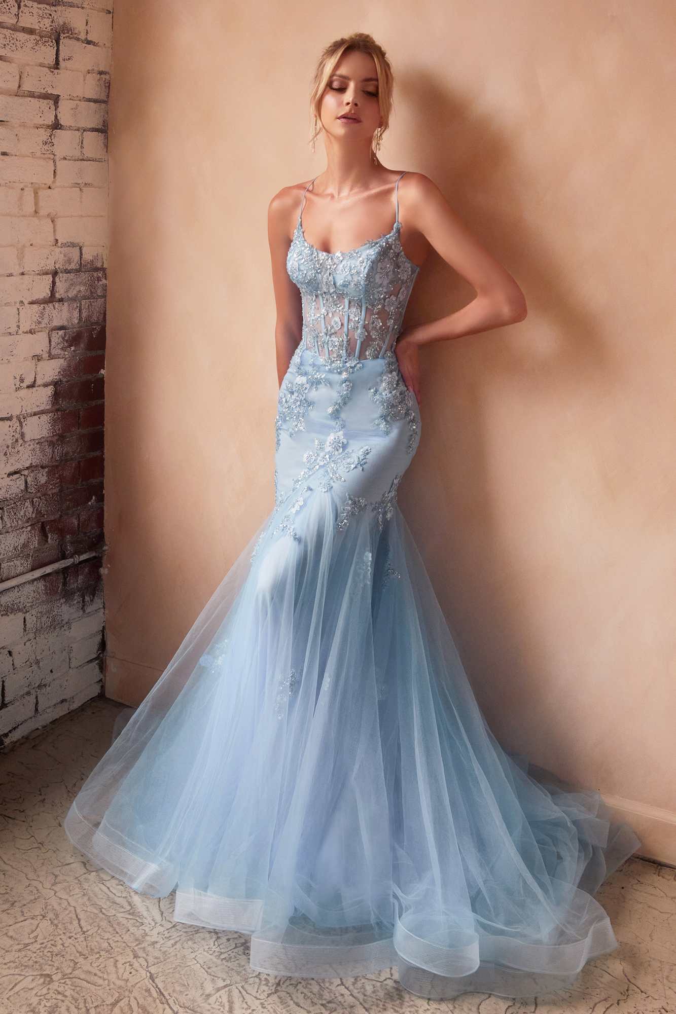 Ladivine D145 Dress | Cinderella Divine D145