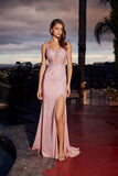 Nox Anabel D1764 Semi Sweetheart Plunging Neckline Prom Gown