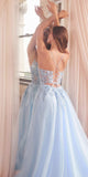 Ladivine D553 Dress | Cinderella Divine D553 - Light Blue
