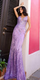 Nox Anabel E1273 Long Sequin Embroidered Glitter Applique Formal Gown