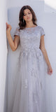 Eureka Fashion EK104 Dress - Silver