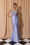 Eureka EK203 Elegant Fitted Evening Gown With Corset Bodice