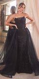 Ladivine J858 Dress | Cinderella Divine J858 - Black