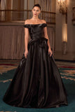 Ladivine J885 Off Shoulder Layered Organza Ball Gown