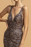 Aspeed L2173 Long Mermaid Dress with Sequin-Appliques