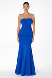 Astee T2010 Fitted Strapless Mermaid Gown