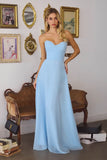 Ladivine Amoris T703 Dress Strapless A-Line Bridesmaid Gown