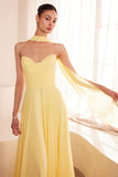 Ladivine Amoris T703 Dress Strapless A-Line Bridesmaid Gown