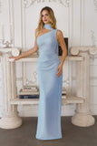 Amoris T730 One Shoulder Chiffon Formal Gown