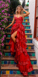 Amelia Couture TM1012 Dress - Red