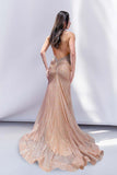 Amelia Couture TM1014 Dress - Rose Gold