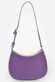 Elegant Hot Fix Shoulder Bag - Women's Accessory