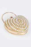 Heart Shape Party Clutch