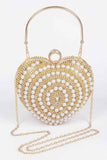 Heart Shape Party Clutch