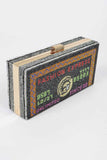 Rhinestone Credit Card Clutch