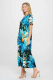 Print Bns Long Dress