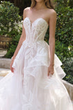 Andrea & Leo WL059 Strapless A-Line Wedding Ball Gown