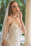 Andrea & Leo WL060 Mermaid Bridal Gown Veil Included