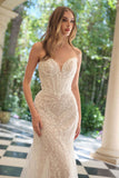 Andrea & Leo WL060 Mermaid Bridal Gown Veil Included