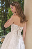 Andrea & Leo WL061 Timeless A-Line Strapless Wedding Gown