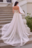 Andrea & Leo WL075 Leaf Motif Layered Tulle Wedding Ball Gown