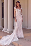 Andrea & Leo WL080 Fitted Lace Mermaid Bridal Gown
