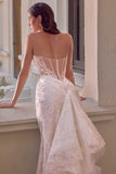 Andrea & Leo WL080 Fitted Lace Mermaid Bridal Gown