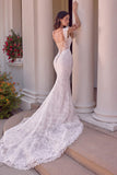 Andrea & Leo WL080 Fitted Lace Mermaid Bridal Gown