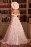 Andrea & Leo WL093 Off the Shoulder Bridal Ball Gown