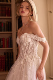 Andrea & Leo WL093 Off the Shoulder Bridal Ball Gown