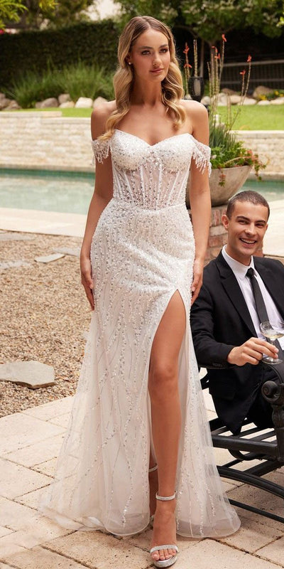 Ladivine CD0203W Dress | Cinderella Divine CD0203W