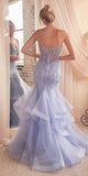 Ladivine CD332 Dress | Cinderella Divine CD332 Mermaid Gown