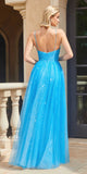 Ladivine CR871 Dress | Cinderella Divine CR871 - Ocean Blue
