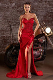 Ladivine KV1132 Strapless Fitted Sweetheart Neckline Evening Gown