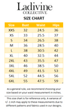 Ladivine Size Chart #8