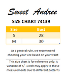 Sweet Andree Size Chart 74139