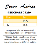 Sweet Andree Size Chart 74289